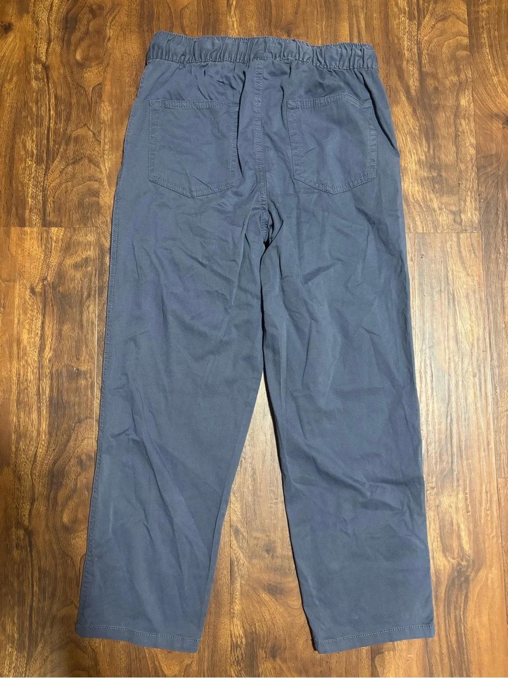 Cat & Jack Boys' Stretch Relaxed Fit Tapered Pull-On Pants - Blue 12